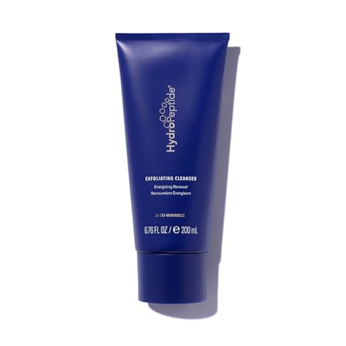 HydroPeptide Exfoliating Cleanser, Energizing Renewal. Gentle Exfoliation & Collagen Promoting Peptide Face Wash, 6.76 Ounce - Image 1