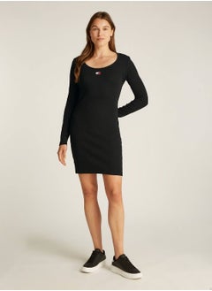 Women's Badge Bodycon Dress - Cotton, Black - pzsku/Z4148213826986097C38EZ/45/_/1733918318/41e2e6f2-8fdc-4eb1-ab18-50e7b12dc98e