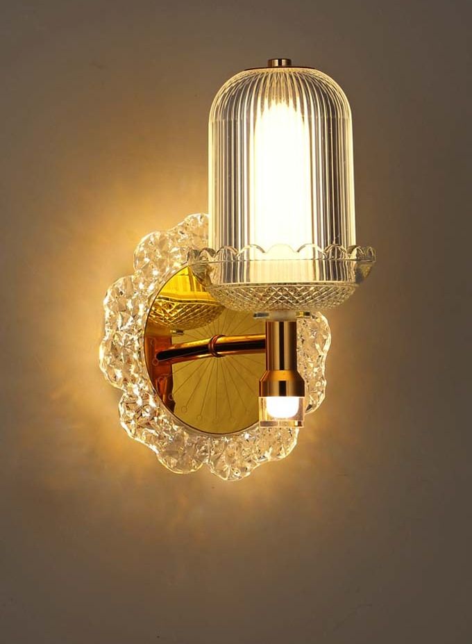 Vmax Modern Creative Gold Wall Hanging Lamp For Living Room Bedroom Balcony 3 Colour - Image 1