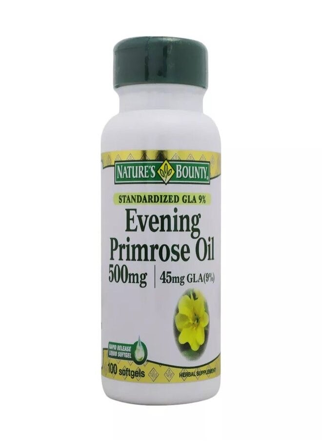 NATURE'S BOUNTY - Evening Primrose Oil 500Mg - 100 Softgels - Image 1