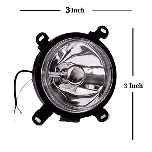 Auto Pearl Fog Light With Wiring kit and Switch Compatible with- Santro Xing (Set of 2) - Image 4