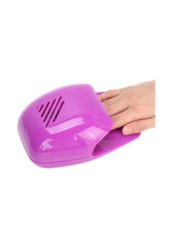 Excefore Electric Mini Nail Dryer, Portable Mini Nail  Dryer, Beauty Mini Nail Polish Dryer, Suitable for Regular Nail Polish (Purple)  - Image 1