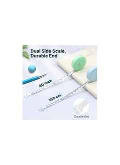 Spaceshoop 1. 5M Soft and Retractable Tape Measure Body Measurement Tailor Sewing Craft Cloth Dieting Measuring Tape  - Image 2