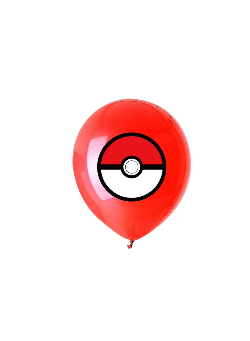 14 قطعة بالونات كرتونية على شكل بوكيمون من رقائق الألومنيوم لتزيين حفلات أعياد الميلاد لمستلزمات الحفلات - Image 3