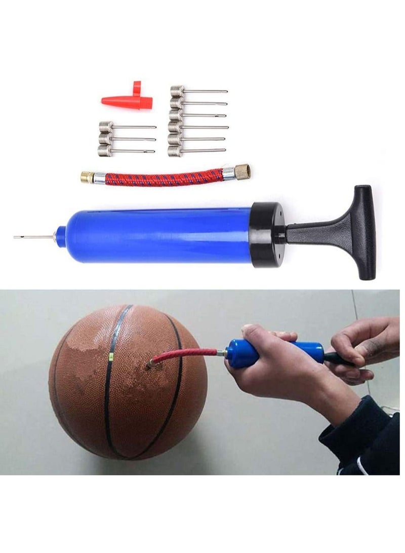Pro Sports Ball Inflator Pump Tool with 10 Needles and 1 Pieces Valve Adapter 1 Pieces Air Hose - Image 4