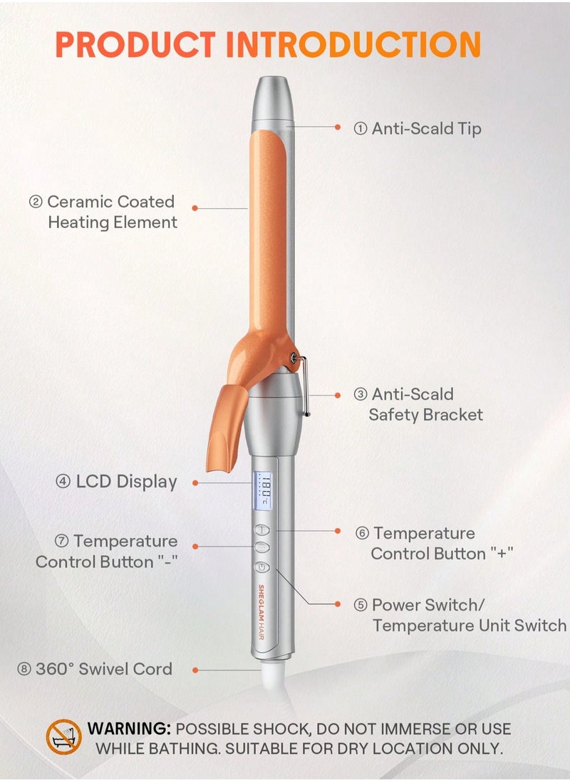 SHEGLAM - Sheglam It-Curl Curling Iron - 9mm - Image 1