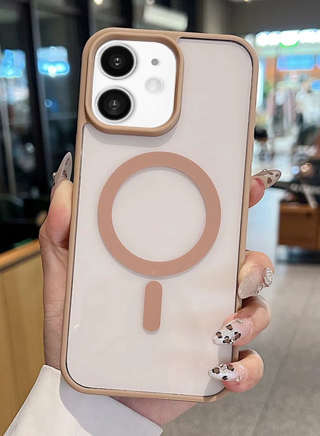 Magsafe Case for iPhone 11 Magsafe Clear Cover Magnetic Wireless Charging Support, Shockproof Protection, Scratch-Resistant for iPhone 11 - Desert Titanium  - Image 1