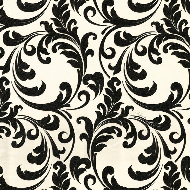 Roberto Cavalli 12054 Italian Wallpaper, Black with White, 7m² - Image 2