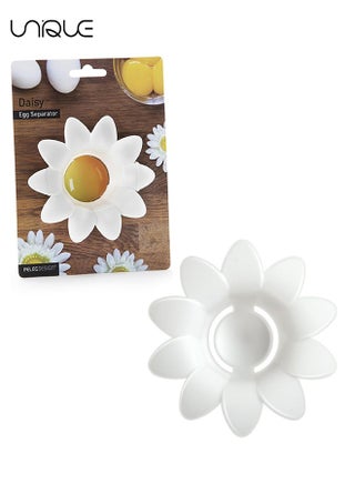 Egg Separator,Flower Shape Egg White Separator,Egg White Yolk Divider Kitchen Gadgets Baking Tools Egg Extractor, Cute Flower Design-White - pzsku/Z414891692A66019D5A42Z/45/_/1700118687/ca7eef01-6be2-41d0-997f-2e7509169715