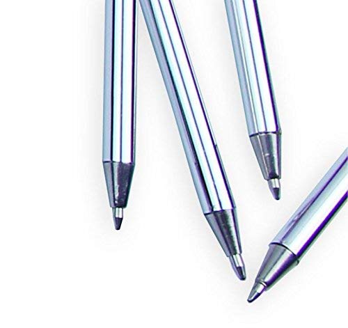 OPENDGO Feather Ballpoint Pen ，Black Ink Vintage Feather Quill Refined Plated Rod Quill Ballpoint Pen For School Writing ▏Wedding Gift Signature Pen (Black) - Image 3