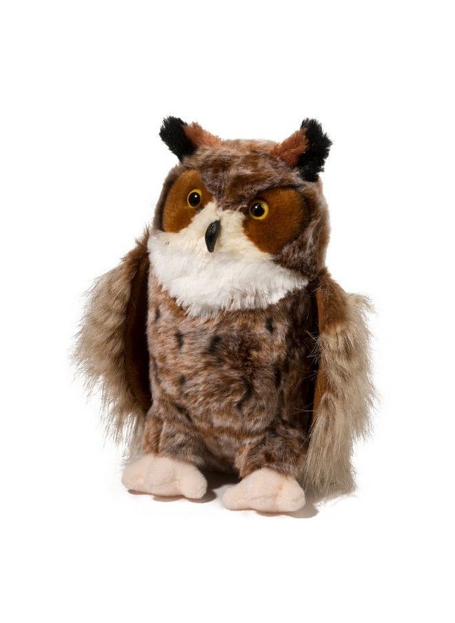 Douglas Einstein Great Horned Owl Plush Stuffed Animal  - Image 3