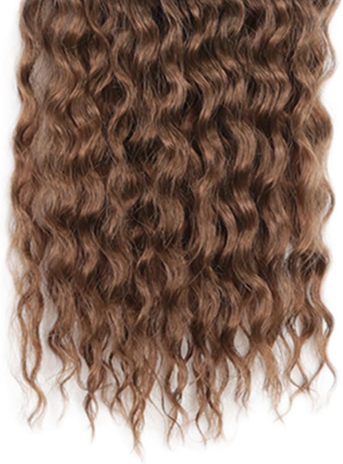 DSOAR 22 Inch 6 Packs Deep Twist Crochet Hair Ocean Wave Curly Bohemian Crochet Braids Deep Wave Hair Bundles Synthetic Hair Extensions for Women - Image 4