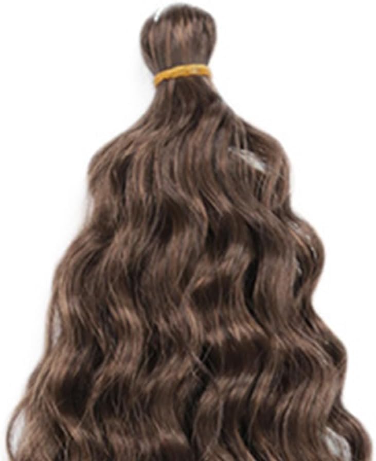 DSOAR 22 Inch 6 Packs Deep Twist Crochet Hair Ocean Wave Curly Bohemian Crochet Braids Deep Wave Hair Bundles Synthetic Hair Extensions for Women - Image 2