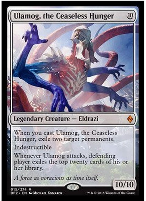Ulamog The Ceaseless Hunger (015274) Battle For Zendikar