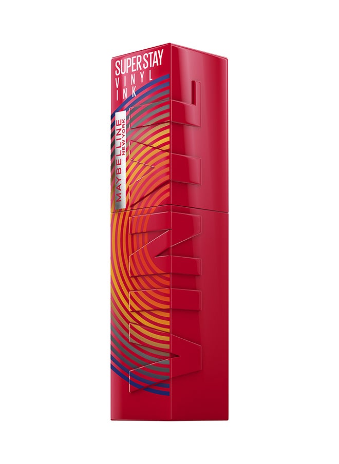 MAYBELLINE NEW YORK Superstay Vinyl Ink Lipstick - Music Collection Limited Edition (50, Wicked)  - Image 2