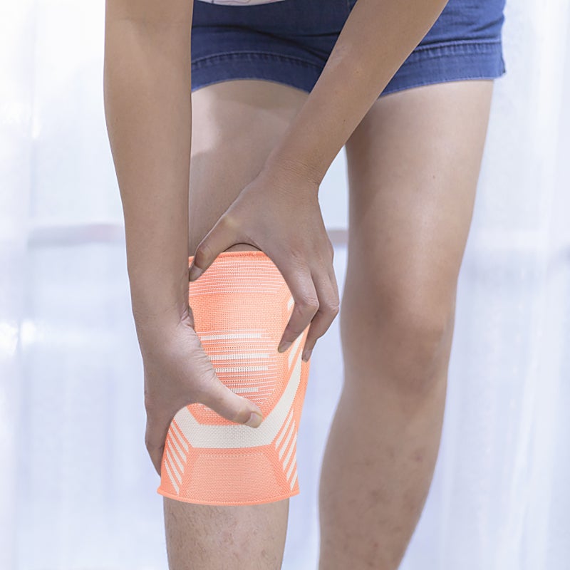 1 Pair of Elastic knee Non-skid knee Comfortable Knee Sleeve Sports Knee Cover - Image 5