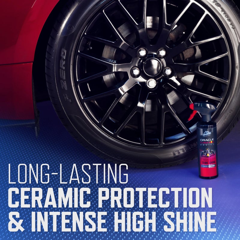 Armor All Podium Series Hybrid Ceramic High Gloss Tire Shine Spray, 16 fl oz, Long-Lasting Car Tire Shine Developed in Collaboration With Oracle Red Bull Racing - Image 2