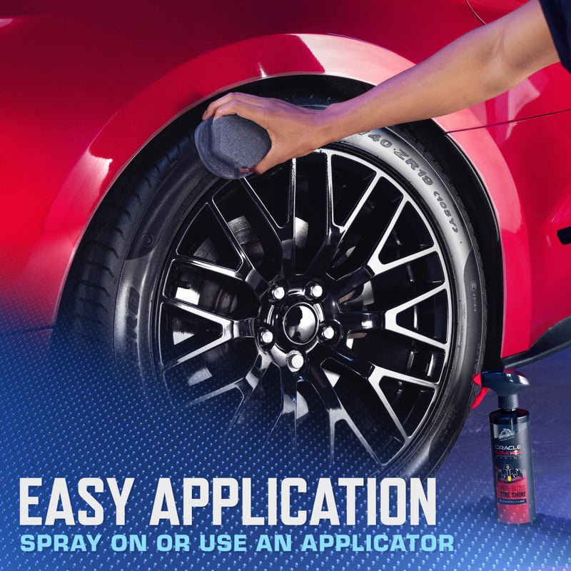 Armor All Podium Series Hybrid Ceramic High Gloss Tire Shine Spray, 16 fl oz, Long-Lasting Car Tire Shine Developed in Collaboration With Oracle Red Bull Racing - Image 5