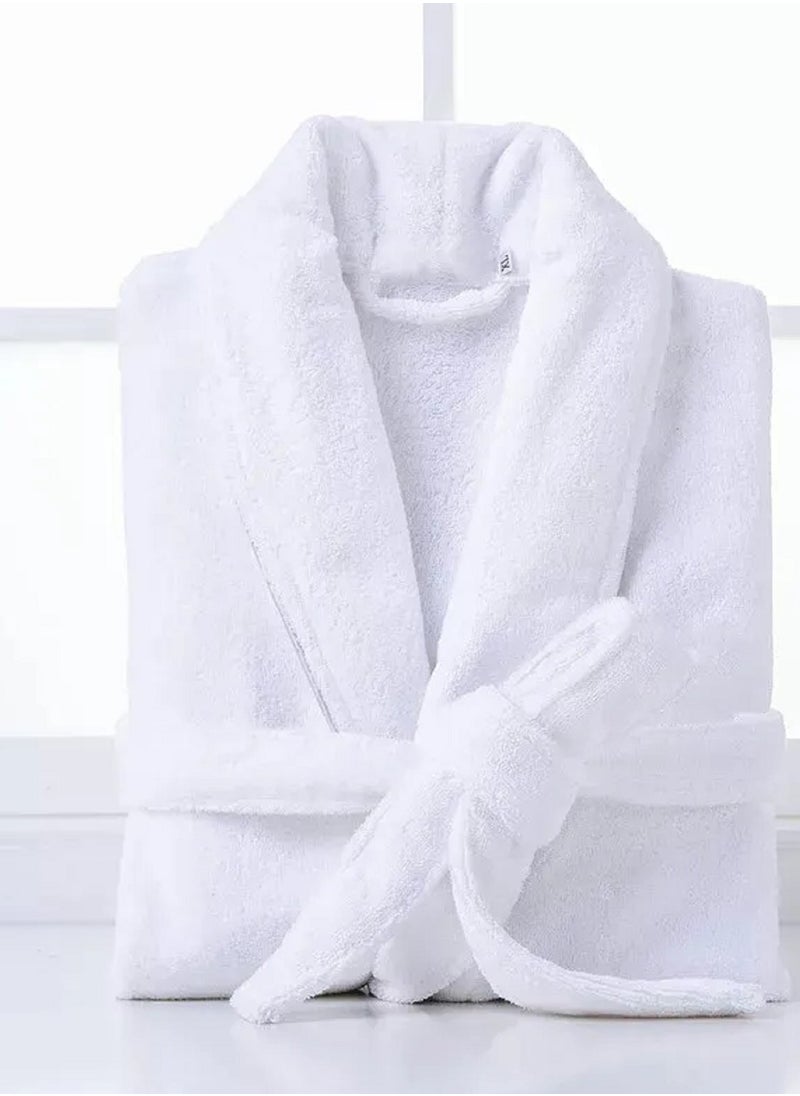 Asraar Couple Retreat Bundle 6-Piece Set – Includes 1 Male Bathrobe L, 1 Female Bathrobe L, 2 Luxurious Slippers, and 2 Premium Towels 50 x 80cm 250g – Perfect for Relaxation – High-Quality Fabric for Spa-Like Experience at Home – Ideal for Couples  - Image 2