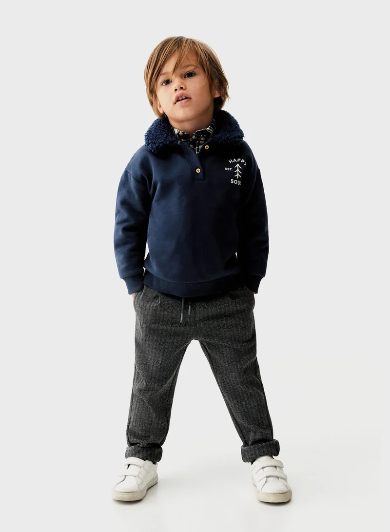 MANGO Kids Essential Pants