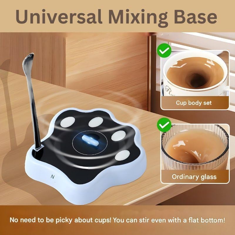 TORIOX Automatic Magnetic Stirrer - Rechargeable Stirrer Mixer with Stir, Coffee Mixing Base Plate - Portable Mixer Stirrer, for Office Home for Office Use - Image 3