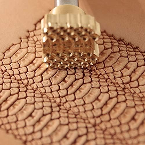 DandS ltd Snake Leather Stamp Tool, Professional Steel Craft Tool for Leatherworking, Embossing, Carving & Stamping Leather Projects, Belts Wallets & DIY Projects Compatible with Mallet #395 - Image 2