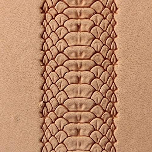 DandS ltd Snake Leather Stamp Tool, Professional Steel Craft Tool for Leatherworking, Embossing, Carving & Stamping Leather Projects, Belts Wallets & DIY Projects Compatible with Mallet #395 - Image 4