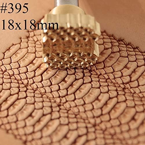 DandS ltd Snake Leather Stamp Tool, Professional Steel Craft Tool for Leatherworking, Embossing, Carving & Stamping Leather Projects, Belts Wallets & DIY Projects Compatible with Mallet #395 - Image 5