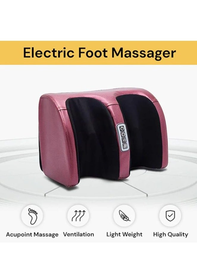 Generic - Electric Shiatsu Foot Massager Kneading Rolling Vibration Machine Heating Therapy Calf Leg Reflexology Feet Tissue Muscle Pain Relief - Image 1