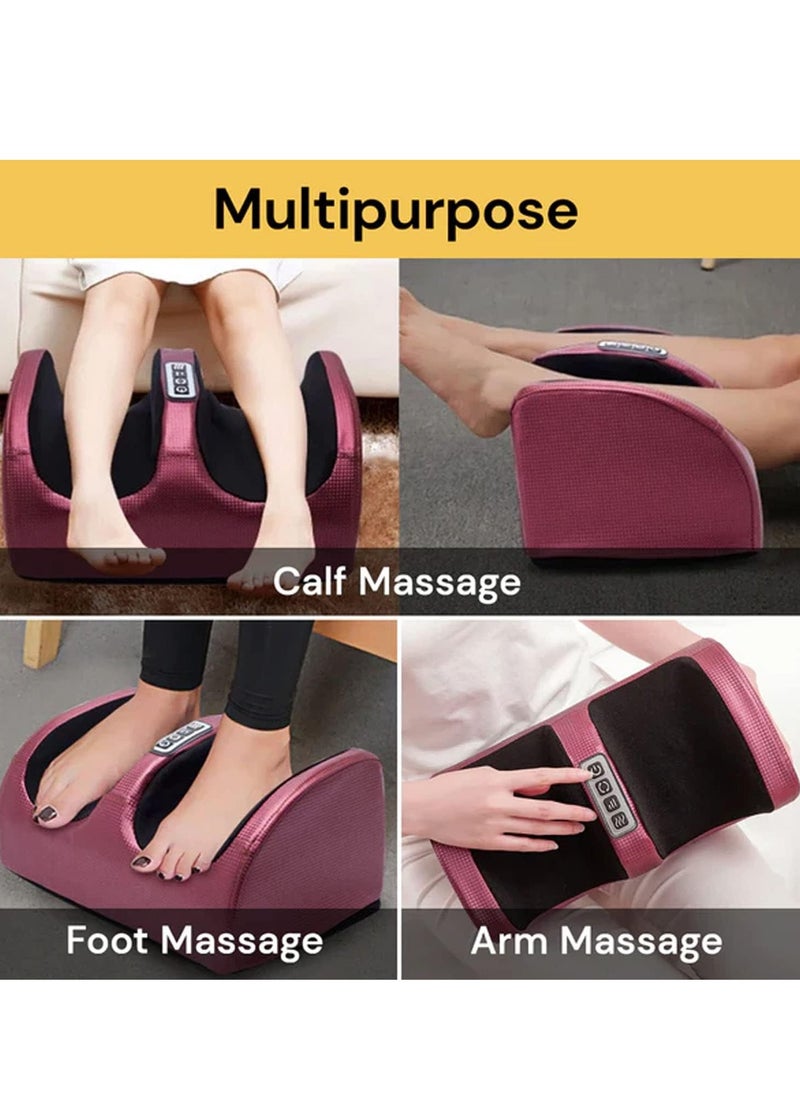 Generic - Electric Shiatsu Foot Massager Kneading Rolling Vibration Machine Heating Therapy Calf Leg Reflexology Feet Tissue Muscle Pain Relief - Image 1