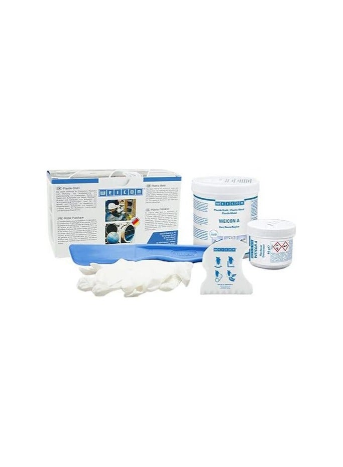 وايكون WEICON Plastic Metal A – لاصق وريبار من الإيبوكسي مكون من جزئين لإصلاح وتوصيل البلاستيك والمعدن والمواد الأخرى - Image 2