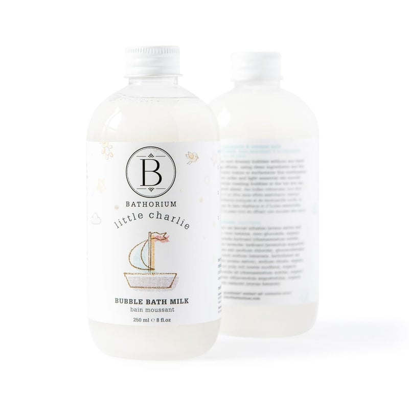 Bathorium Little Charlie Bubble Bath Milk Gentle Nourishing for Babies Enriched with Coconut Milk Oatmeal Safe for Sensitive Skin 8 floz - Image 2