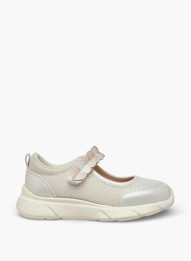Barefeet Girls Embellished Mary Jane Shoes - Image 1