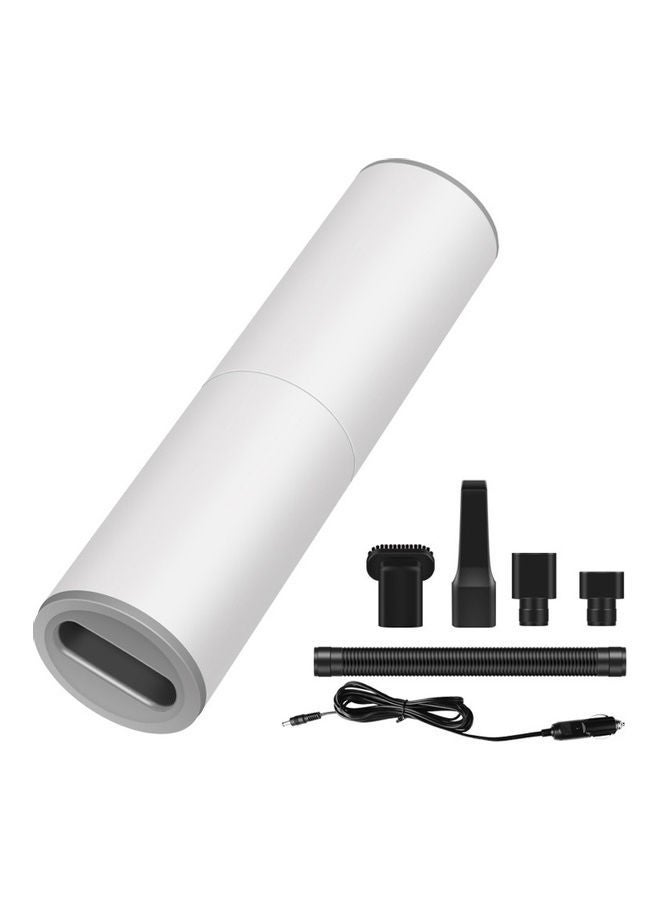 NIBEMINENT Car & Home Hold Small Scale Portable 120W High-Power Wet And Dry Vacuum white - Image 1