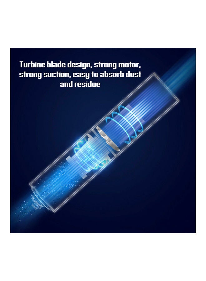 NIBEMINENT Car & Home Hold Small Scale Portable 120W High-Power Wet And Dry Vacuum white - Image 5