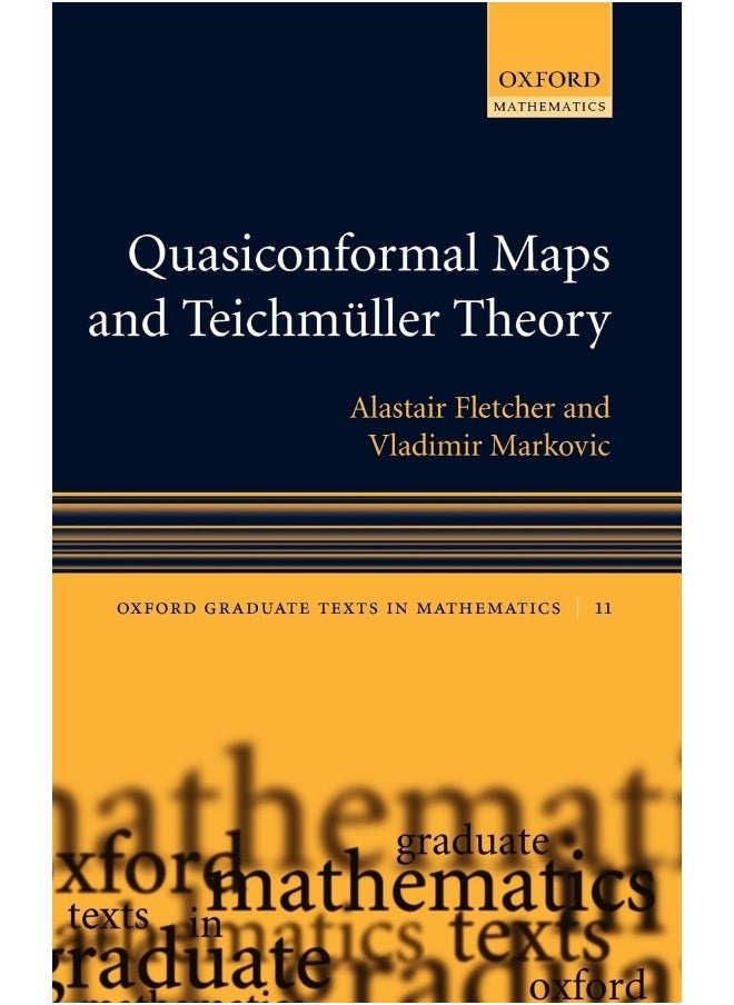 Quasiconformal Maps and Teichmüller Theory 