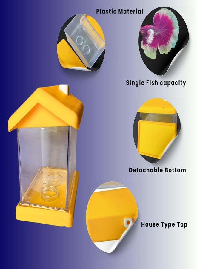 Plastic Fish Tank Aquarium(Multi Color) - Image 3