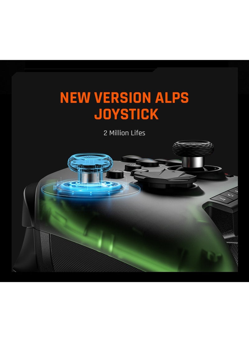 Generic - Professional Wireless Gamepad BIGBIGWON Rainbow 2 Pro Elite Controller the Game Changer of FPS Hall Trigger Joystick 1000mAh Battery 1000Hz Polling Rate 6-Axis Gyroscope 2.4G Bluetooth Wired connect - Image 1