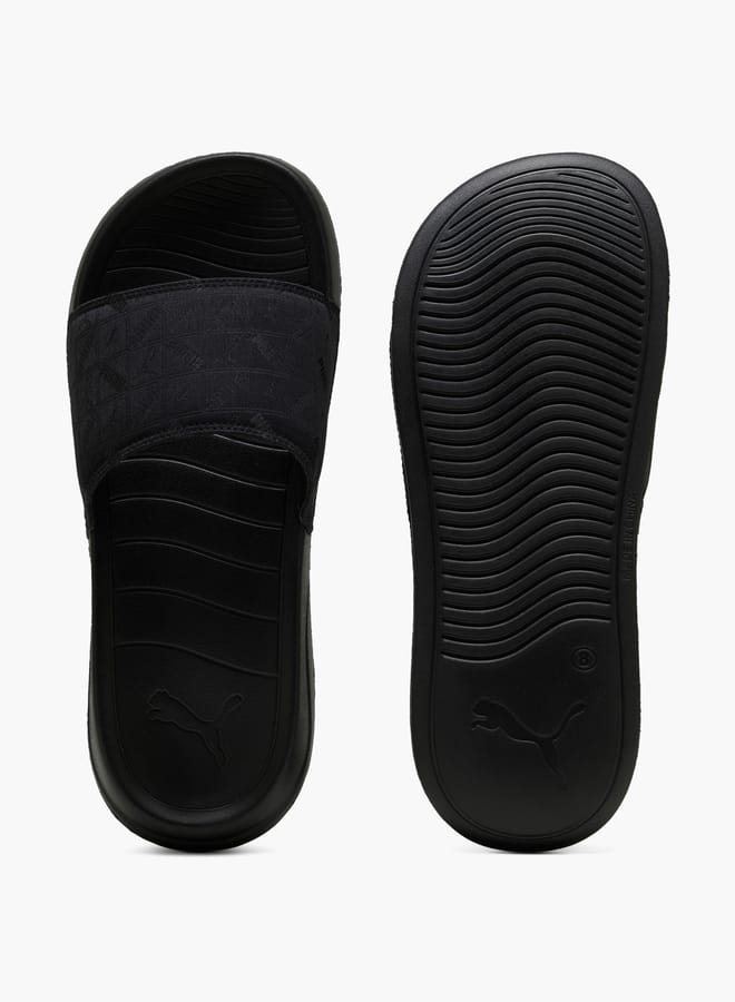 PUMA Men's Logo Print Slip-On Slides - Popcat 20 - Image 4
