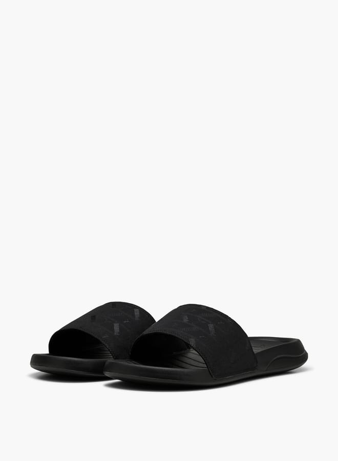 PUMA Men's Logo Print Slip-On Slides - Popcat 20 - Image 1
