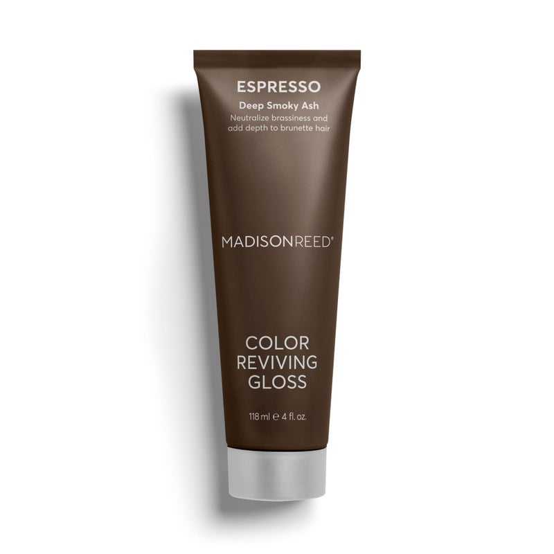Madison Reed Color Reviving Gloss, Espresso - Brown, Semi-Permanent Hair Dye, Enhances Hair Color & Corrects Tone, Adds Brilliant Shine, Keratin & Argan Oil, 4 Fl Oz (118 mL) - Image 1