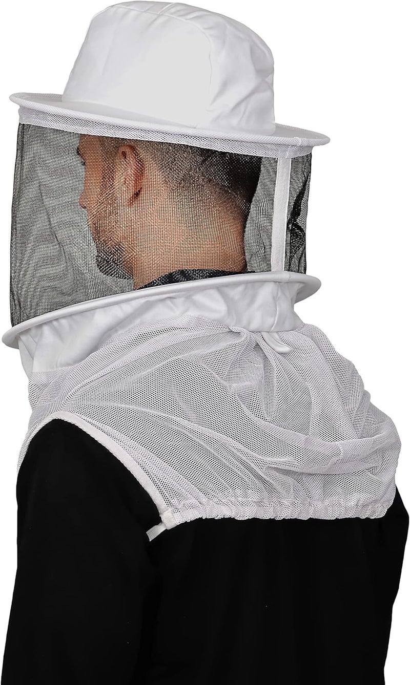 Humble Bee 210 Polycotton Beekeeping Veil with Round Hat - Image 5