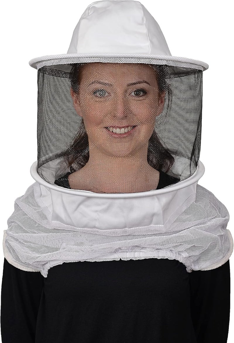 Humble Bee 210 Polycotton Beekeeping Veil with Round Hat - Image 2