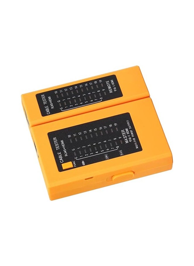 Generic - Network Cable Tester, Split Network Cable Tester, Good Stability and Portable High Sensitivity for Computer - Image 1