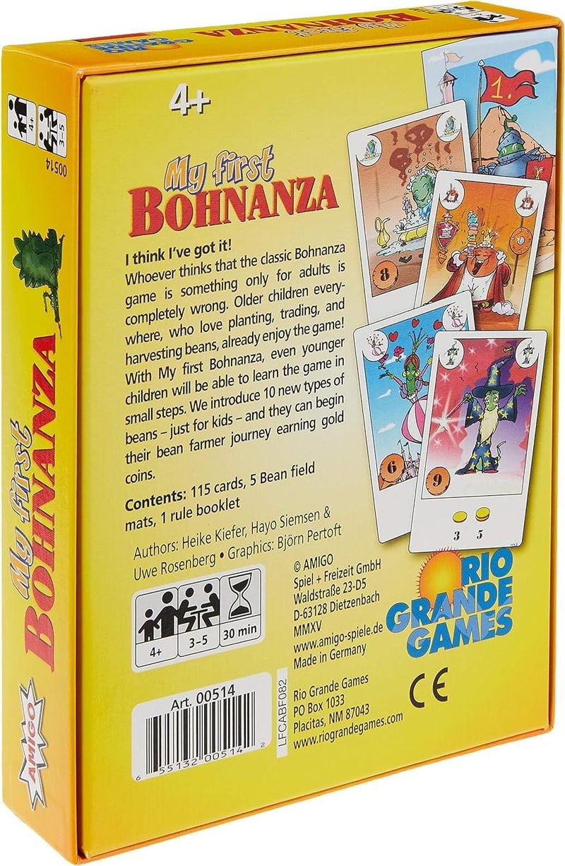 Rio Grande Games My First Bohnanza Card Game - Image 3