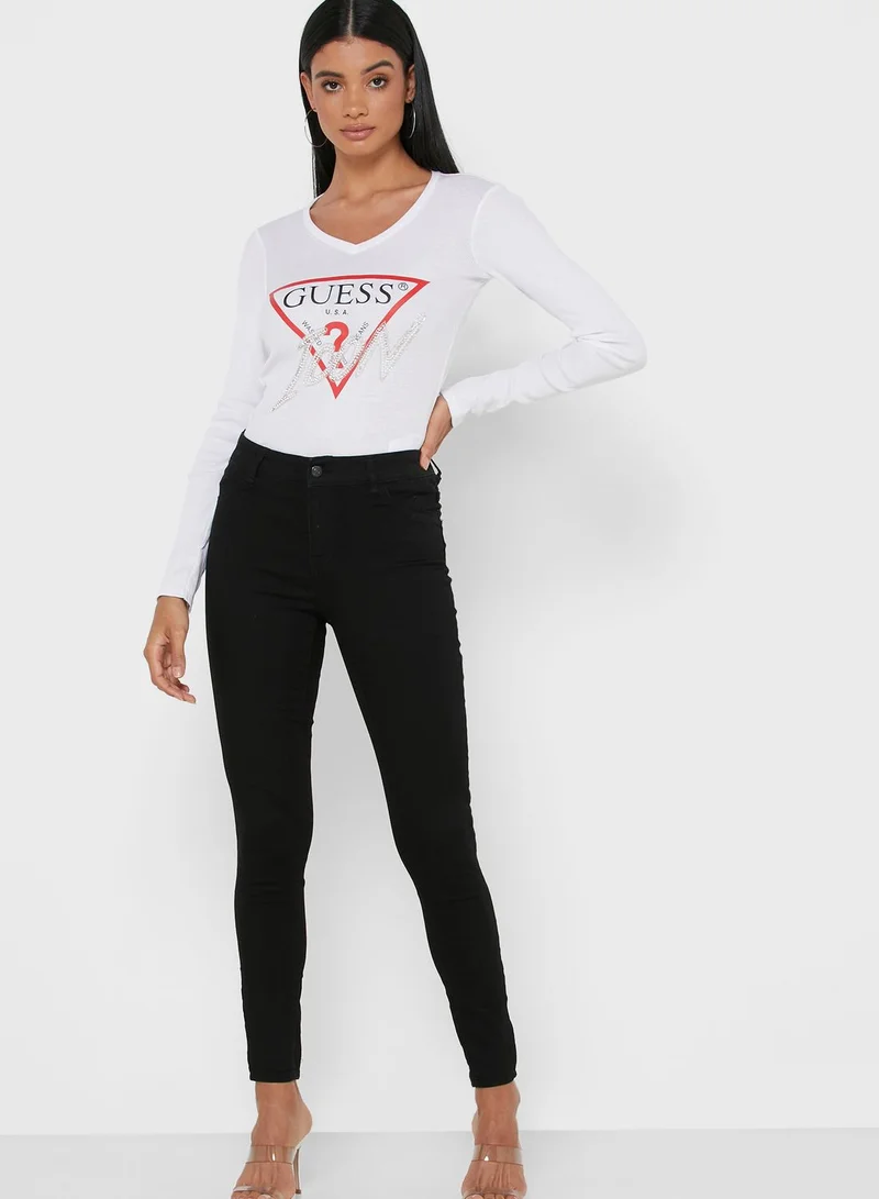 GUESS Icon Logo T-Shirt