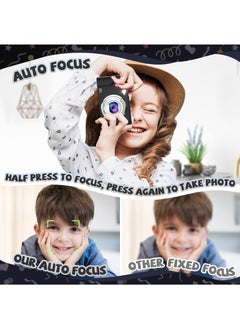 Generic Digital Camera Autofocus Vlogging Camera Fhd 1080P 48MP With 16X Digital Zoom Compact Camera Portable Mini Camera Black  - Image 2