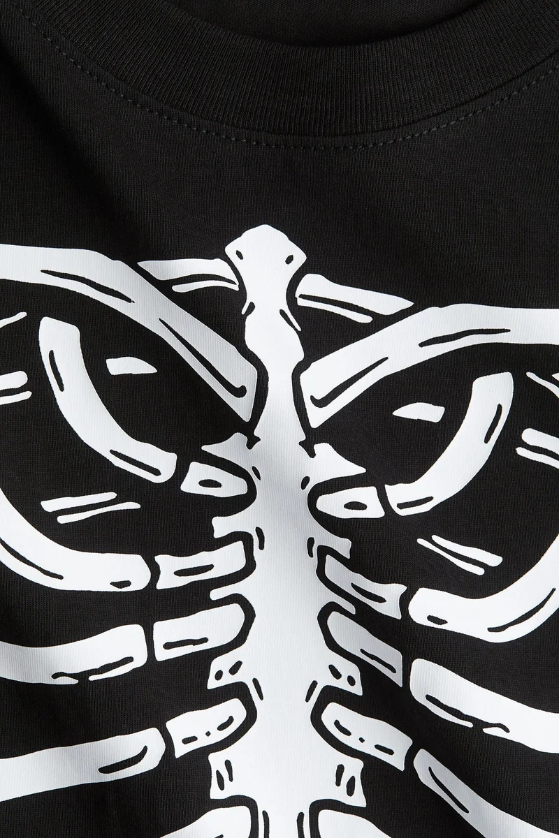 H&M Printed cotton T-shirt