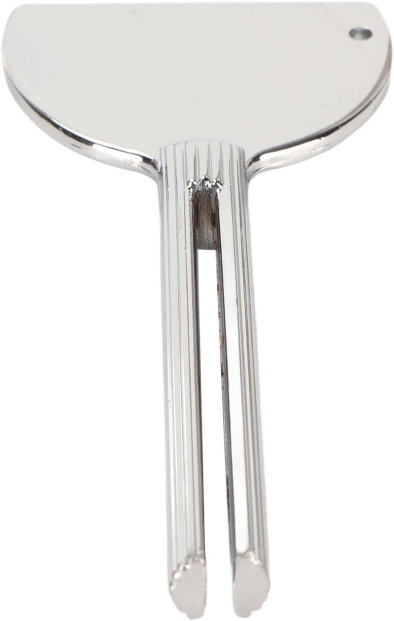 klarako Toothpaste Squeezer Rollers,10pcs Metal Toothpaste Squeezer Tube Roller,Key Squeezing Half Round Key Tube Stainless Steel Squeezer for Home Hair Dye - Image 5