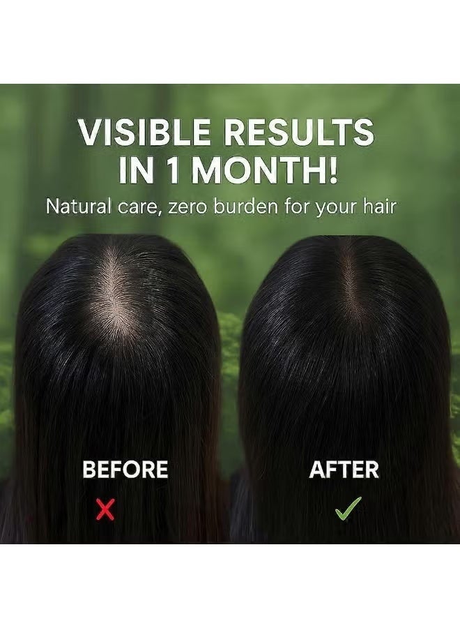 طبيعة صابون طبيعي صيني مثلث أخضر للشعر، أوراق السرو السبعة الخضراء - Image 2